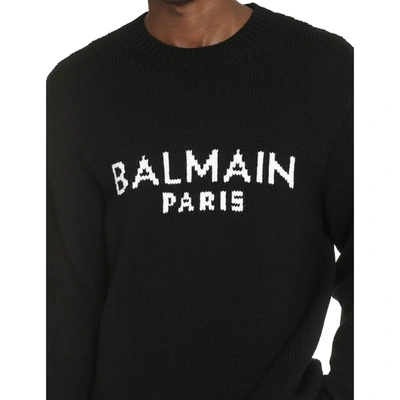 Shop Balmain Logo Sweater
