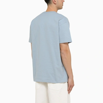 Shop Carhartt Wip Blue S/s American Script T Shirt
