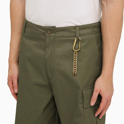 Shop Darkpark Military Green Vince Cargo Trousers
