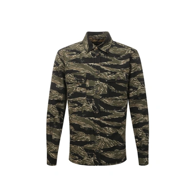 Shop Dolce & Gabbana Camouflage Shirt