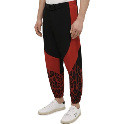 Dolce & Gabbana Jogging Pants With Animal Print