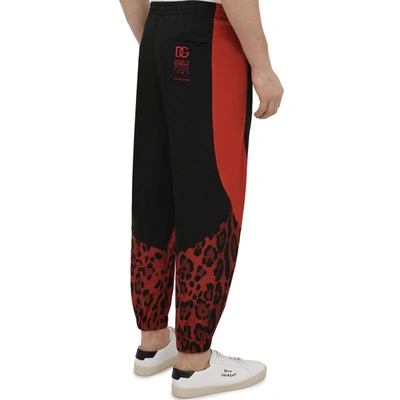 Dolce & Gabbana Jogging Pants With Animal Print