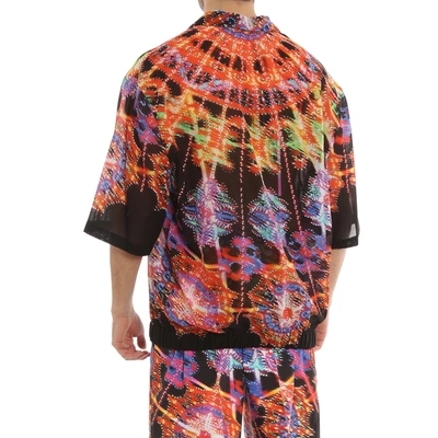 Dolce & Gabbana Multicolor Luminarie Print Cotton T-shirt