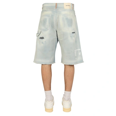 Shop Heron Preston Denim Shorts