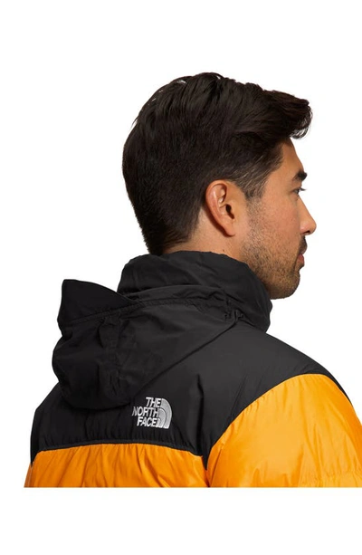Shop The North Face 1996 Retro Nuptse 700 Fill Power Down Packable Jacket In Cone Orange