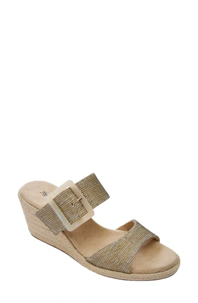 Shop Vaneli Layla Espadrille Wedge Slide Sandal In Camel