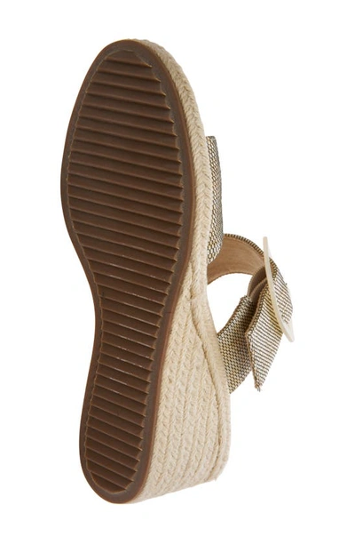 Shop Vaneli Layla Espadrille Wedge Slide Sandal In Camel