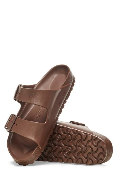 Shop Birkenstock Essentials Arizona Waterproof Slide Sandal In Roast