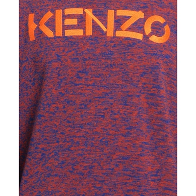 Shop Kenzo Cotton Logo Sweater