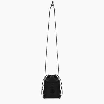 Shop Moncler Makaio Black Nylon Crossbody Bag