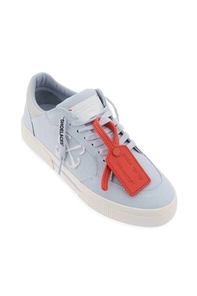 Shop Off-white Off White Low Canvas Vulcanized Sneakers In