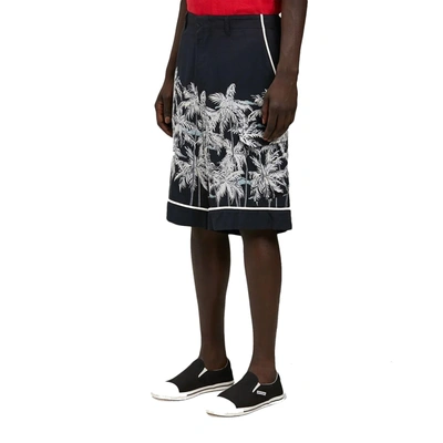 Palm Angels Palms-print Bermuda Shorts