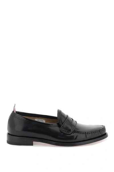 Shop Thom Browne Loafers Pleated