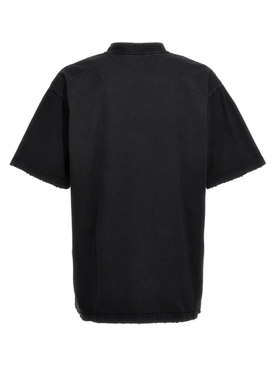 Shop Balenciaga Dyi College T-shirt Black