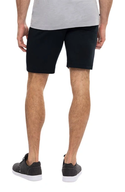 Shop Travis Mathew Travismathew Cloud Knit Shorts In Black