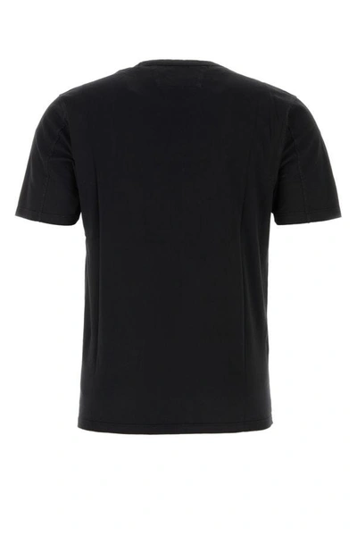 Shop C.p. Company Man Black Cotton T-shirt