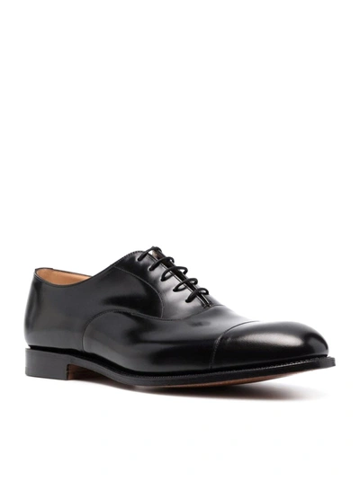 Church's Pamington Leather Oxford Shoes In Black