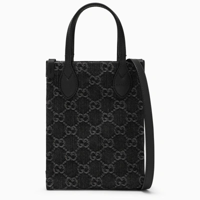 Shop Gucci Ophidia Black/grey Mini Bag Women