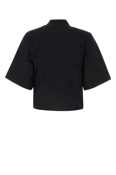 Shop Palm Angels Woman Black Cotton T-shirt