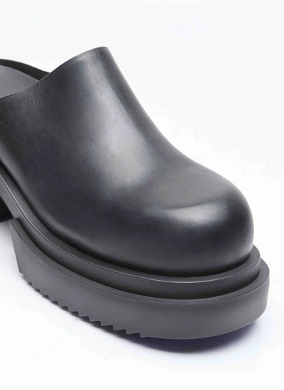 Shop Rick Owens Men Bogun Slide Platforms In Black