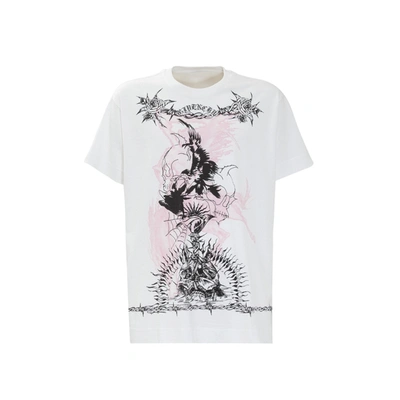 Shop Givenchy Printed Cotton T Shirt