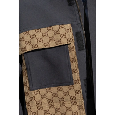 Shop Gucci Gg Supreme Cotton Jacket