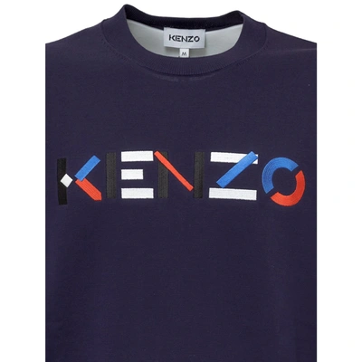 Shop Kenzo Cotton Logo Sweater
