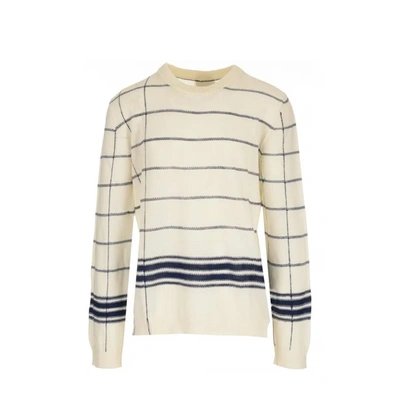 Shop Maison Margiela Striped Sweater