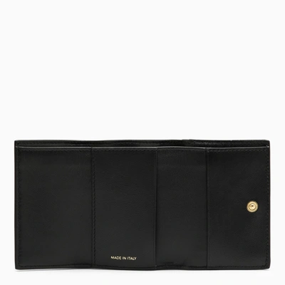 Shop Marni Brick Red/talco/night Blue Leather Wallet