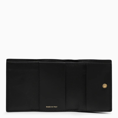 Shop Marni Vanilla/olive Green/beige Leather Wallet