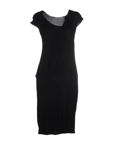 Vionnet Short Dresses In Black