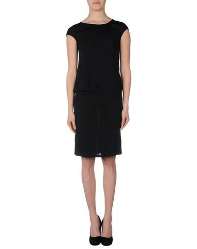 Shop Vionnet Short Dresses In Black