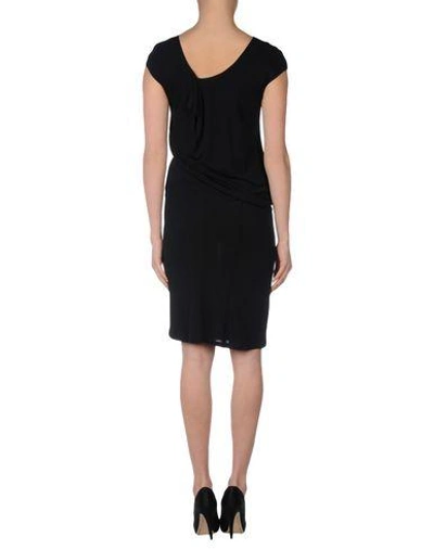 Shop Vionnet Short Dresses In Black