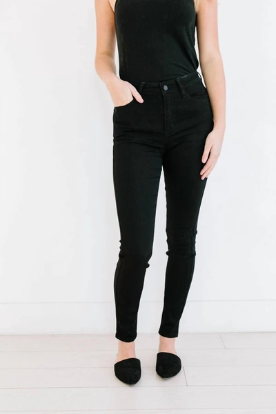 Shop Kancan Basic Skinny Jeans In Black