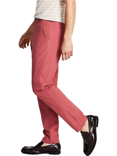 Shop Calvin Klein Mens Slim Fit Flat Front Dress Pants In Multi