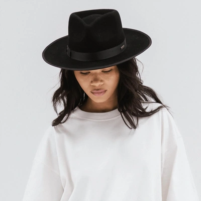Shop Gigi Pip Rancher Hat In Black