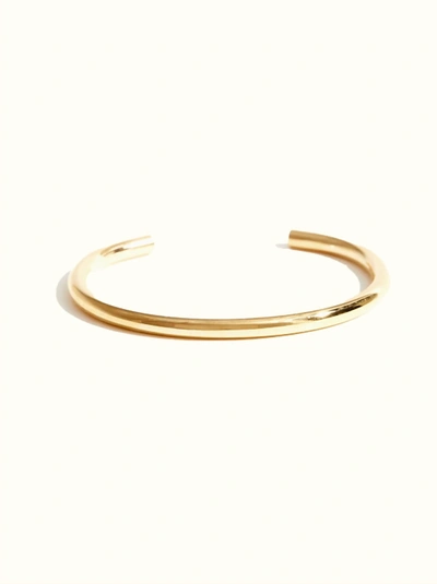 Shop Able Chunky Cuff Bracelet In Gold
