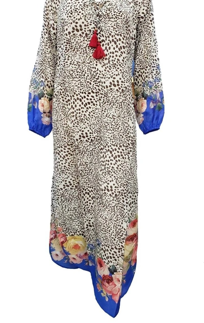 Johnny Was Women's Okasana Long Maxi Cover Up In Multi In Multi