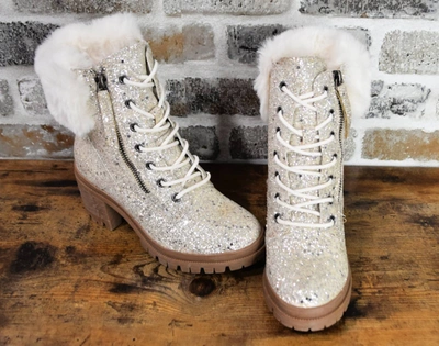 Shop Very G Blink Boots In Cream In White