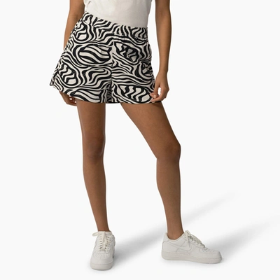 Shop Dickies Women's Zebra Print Shorts, 5" In Multi