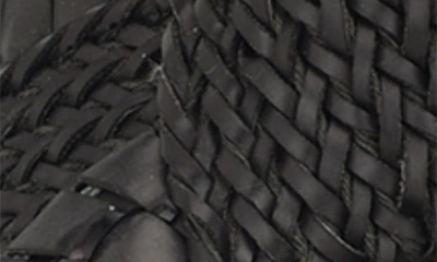 Shop Nine West Olson Knotted Slide Sandal In Black