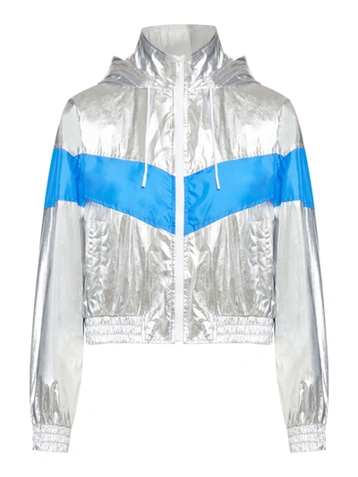 Celine Track Jacket In Metallic
