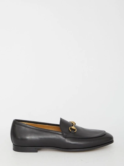Shop Gucci Jordan Loafers In Black