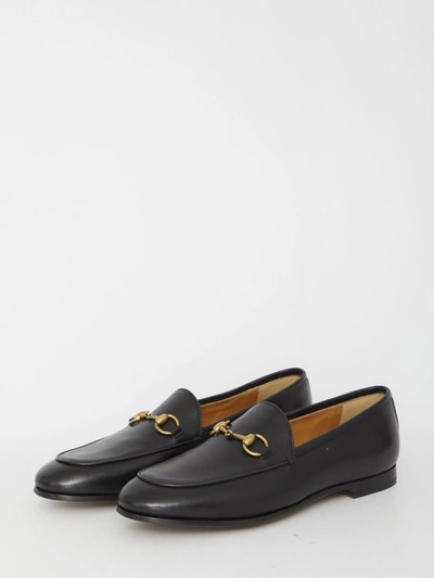 Shop Gucci Jordan Loafers In Black