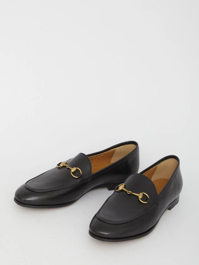 Shop Gucci Jordan Loafers In Black