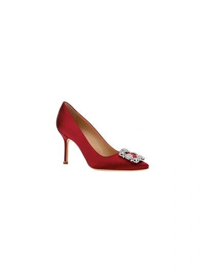 Shop Manolo Blahnik Hangisi Pumps