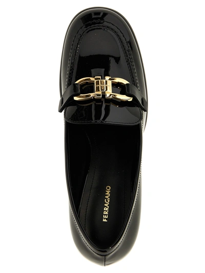 Shop Ferragamo Marlena Loafers Black