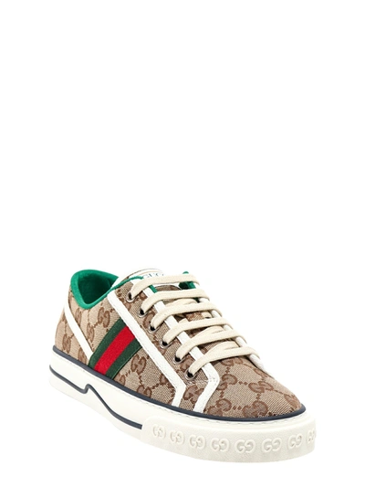 Shop Gucci Canvas Sneakers