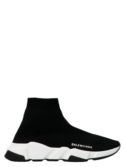 Shop Balenciaga Speed Sneakers White/black