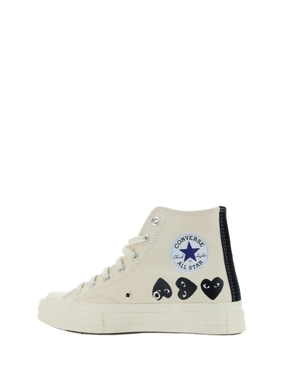Shop Comme Des Garçons Play X Converse Sneakers In White